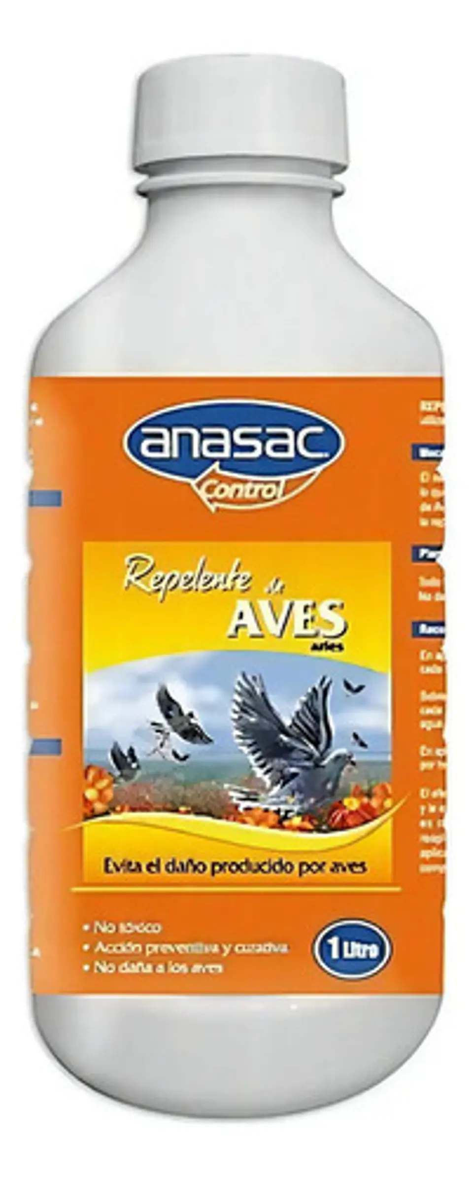 Repelente Para Aves 2% 1lt, Anasac. 2