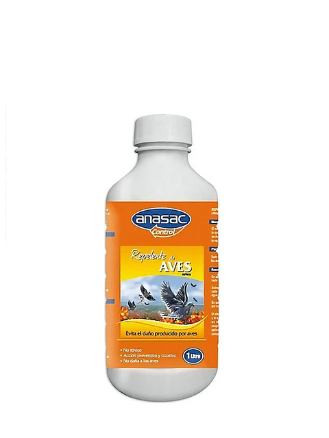 Repelente Para Aves 2% 1lt, Anasac.