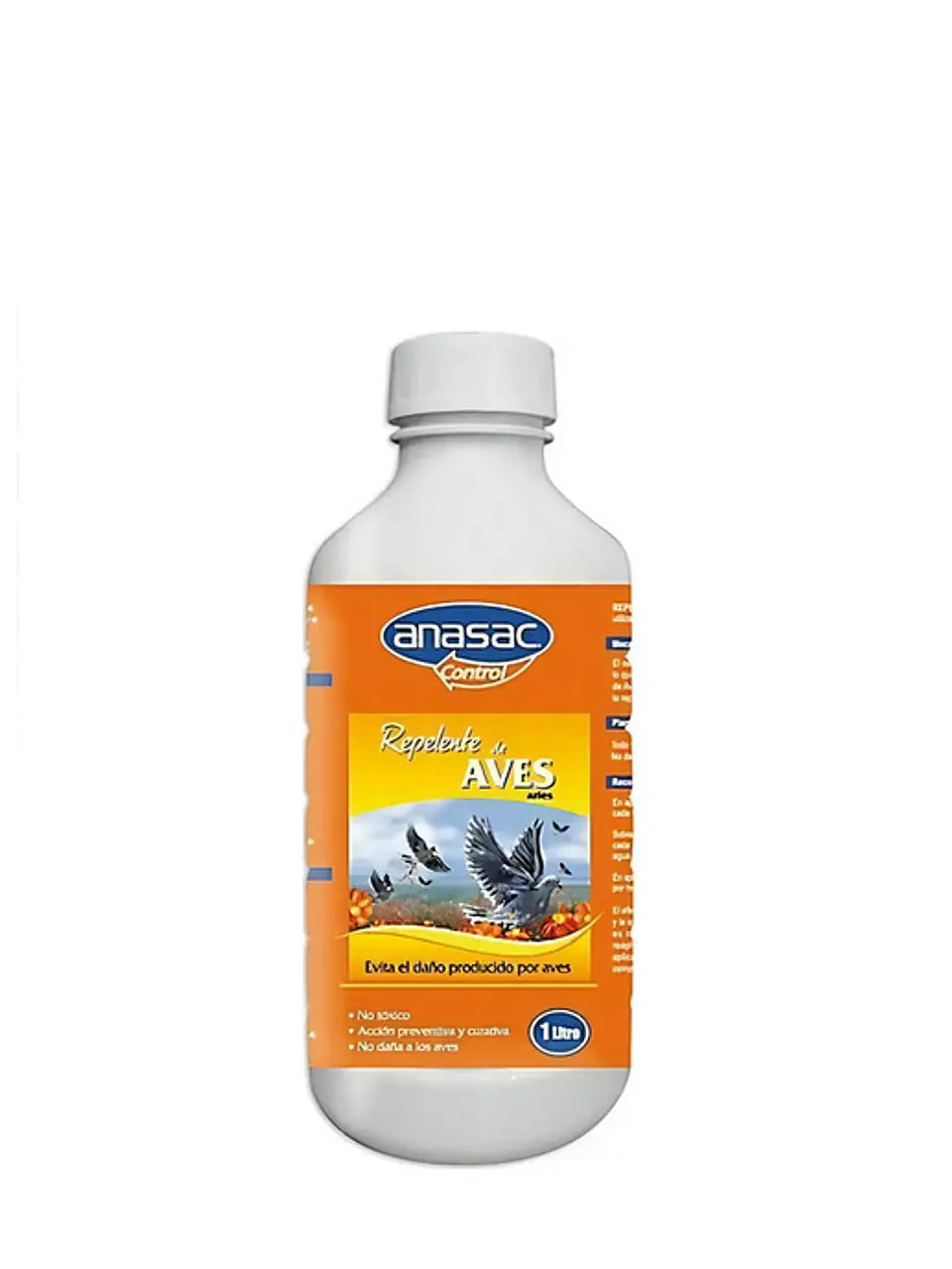 Repelente Para Aves 2% 1lt, Anasac. 1