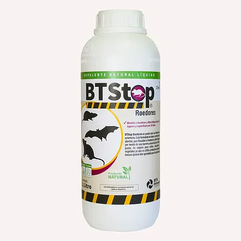 Repelente Líquido Btstop 1 L Para Roedores.