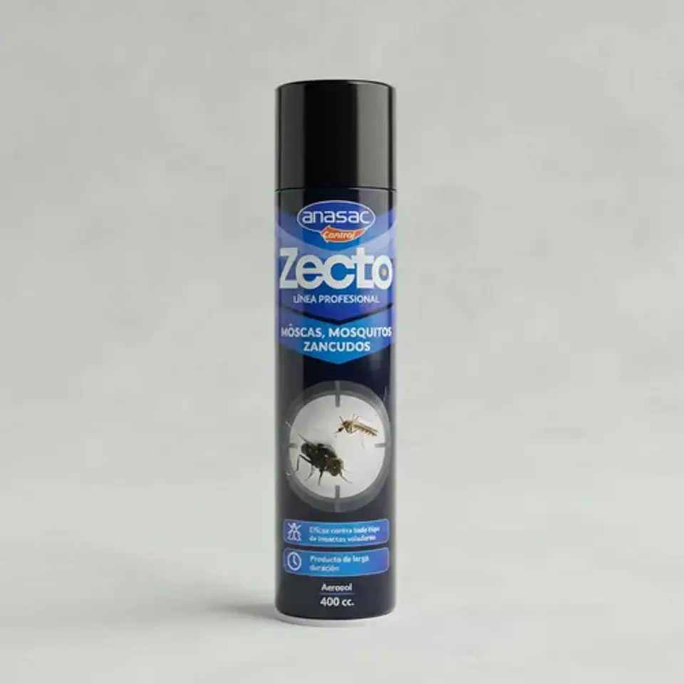 Insecticida Moscas, Mosquitos Y Zancudos, Anasac 400cc 3