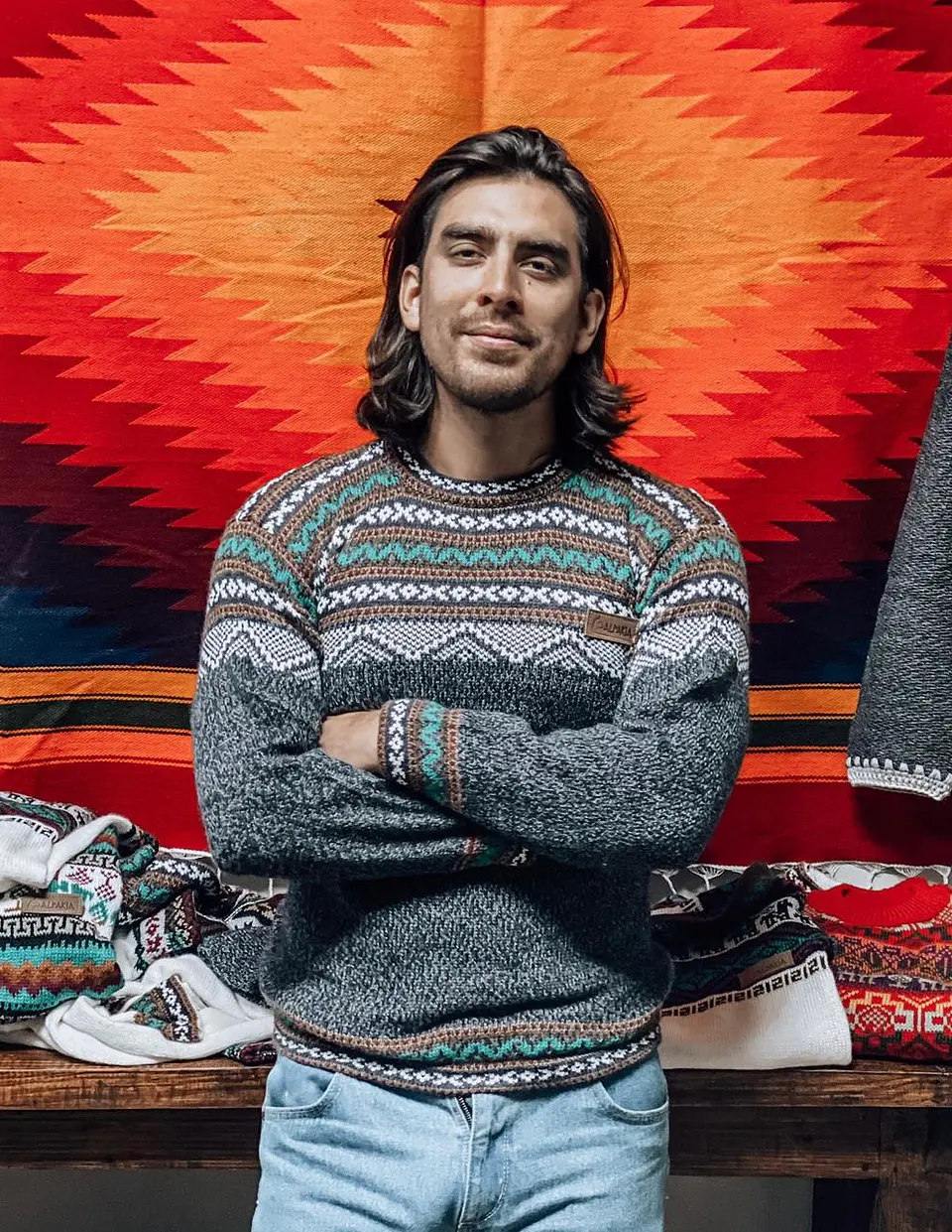 Chaleco Andino Gris Claro 2