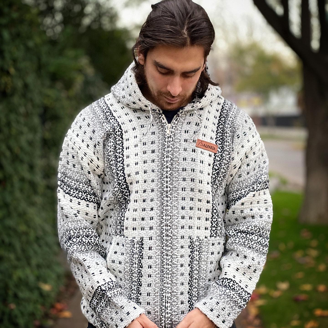 Poleron Alpakia Blanco 1