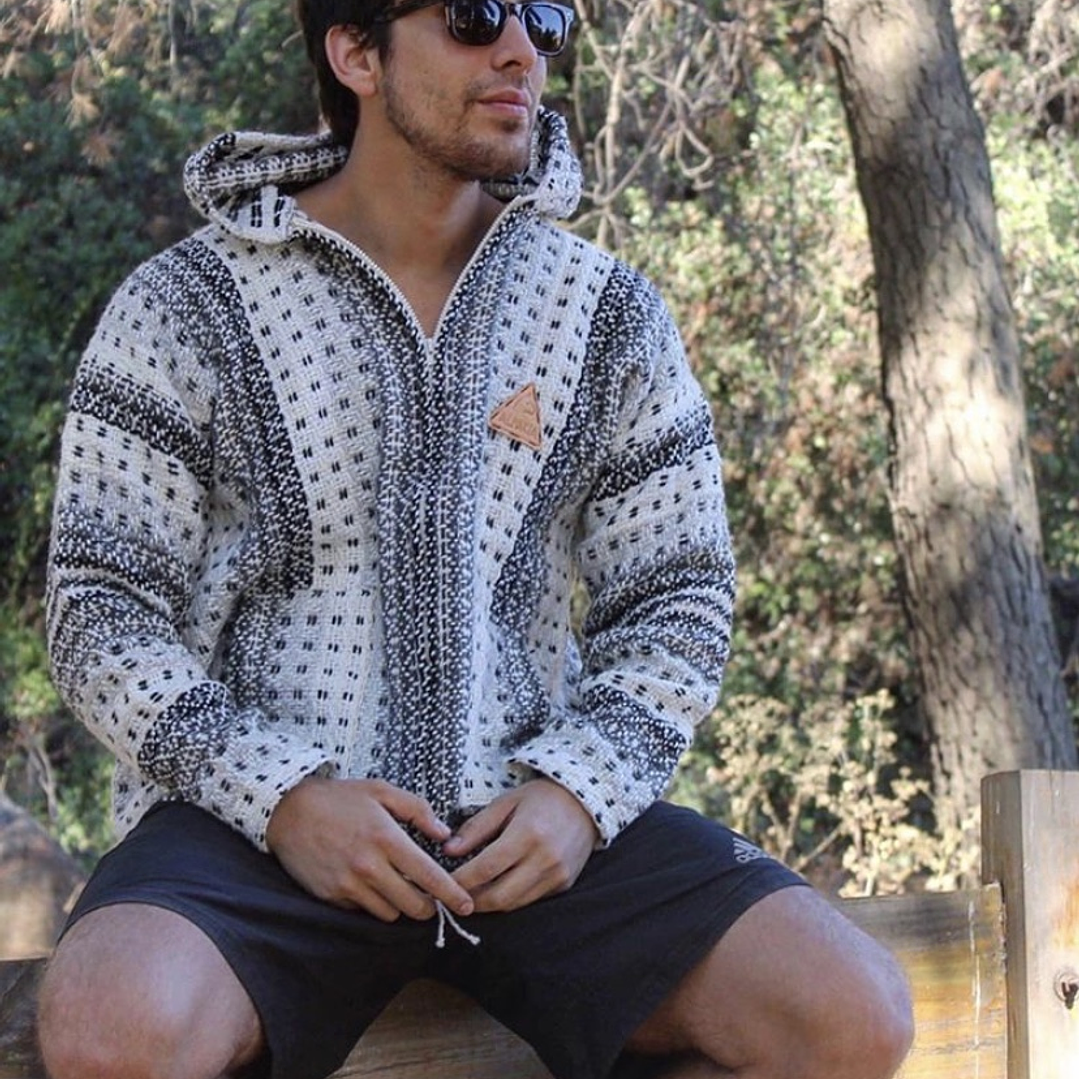 Poleron Alpakia Blanco 2