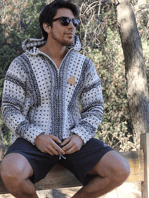 Poleron Alpakia Blanco