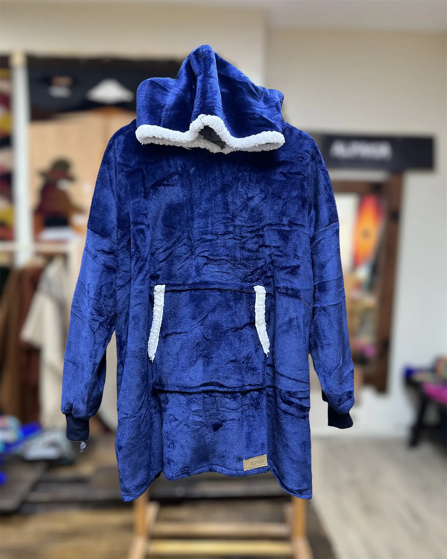 Poleron Chiporro Alpakia Azul 1