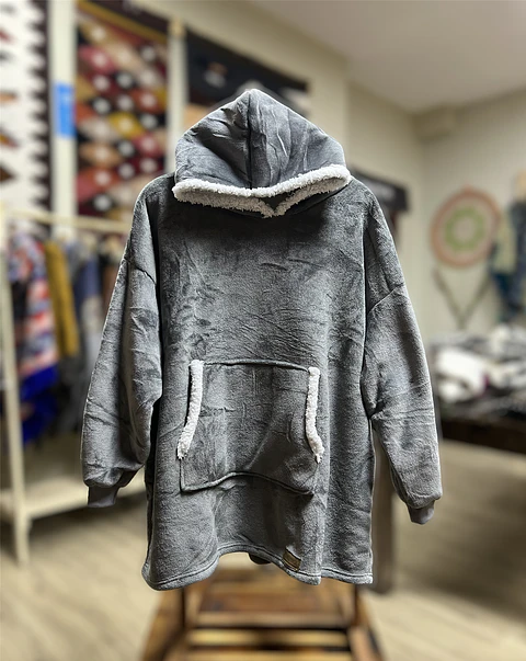 Poleron Gigante Chiporro  Gris