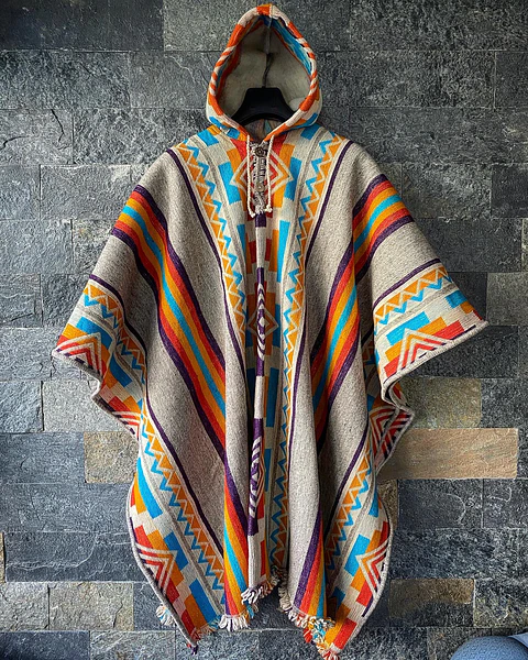 Poncho Telar Premium Full Color