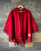 Red Alpakia Ruana - thumbnail 2
