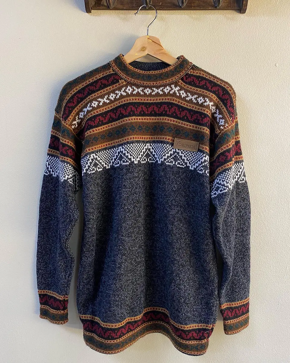 Chaleco Andino Gris Oscuro  1