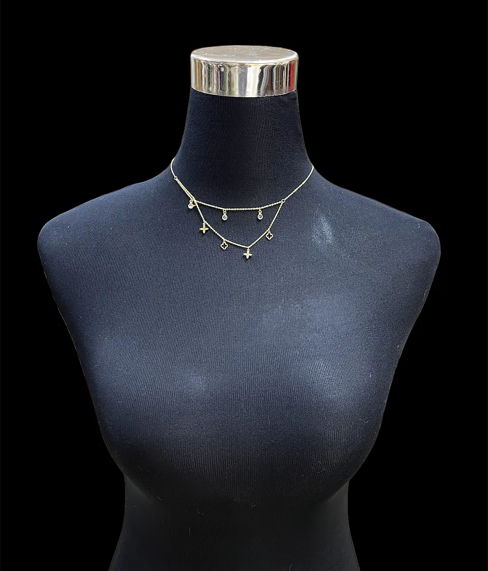 Collar Golden Cruz 1
