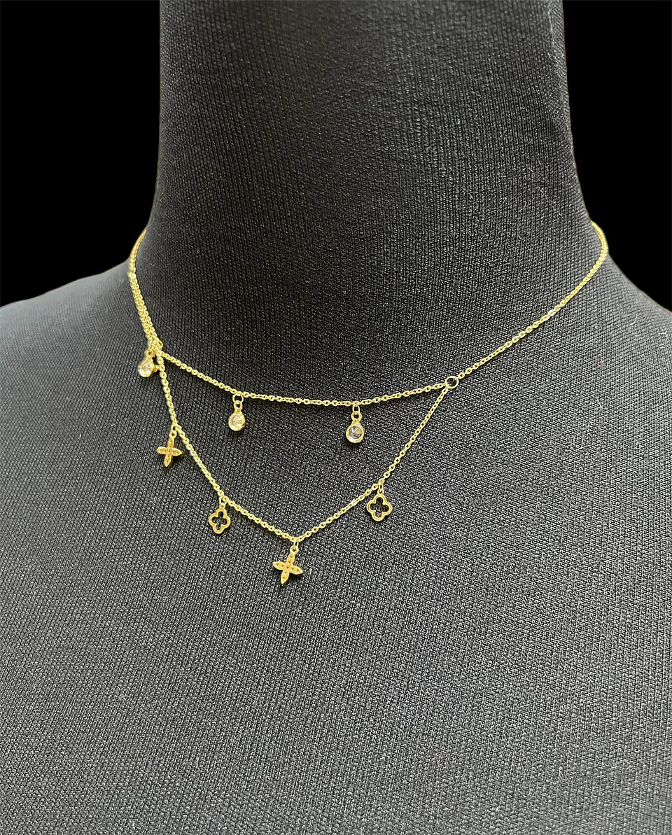 Collar Golden Cruz 2