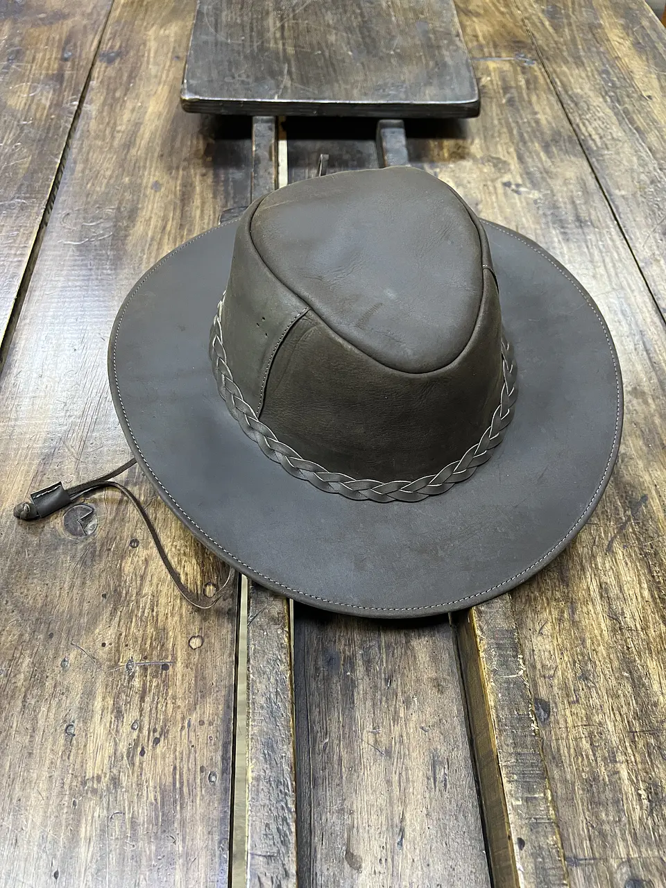 Sombrero Patagonico Cuero 2