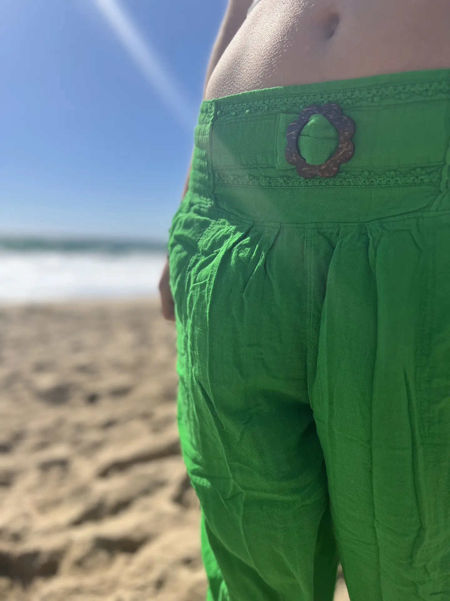 Pantalón Mujer Verde 2