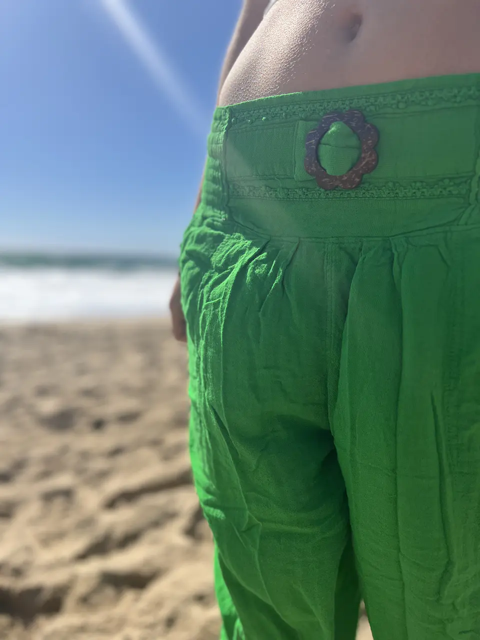 Pantalón Mujer Verde 2