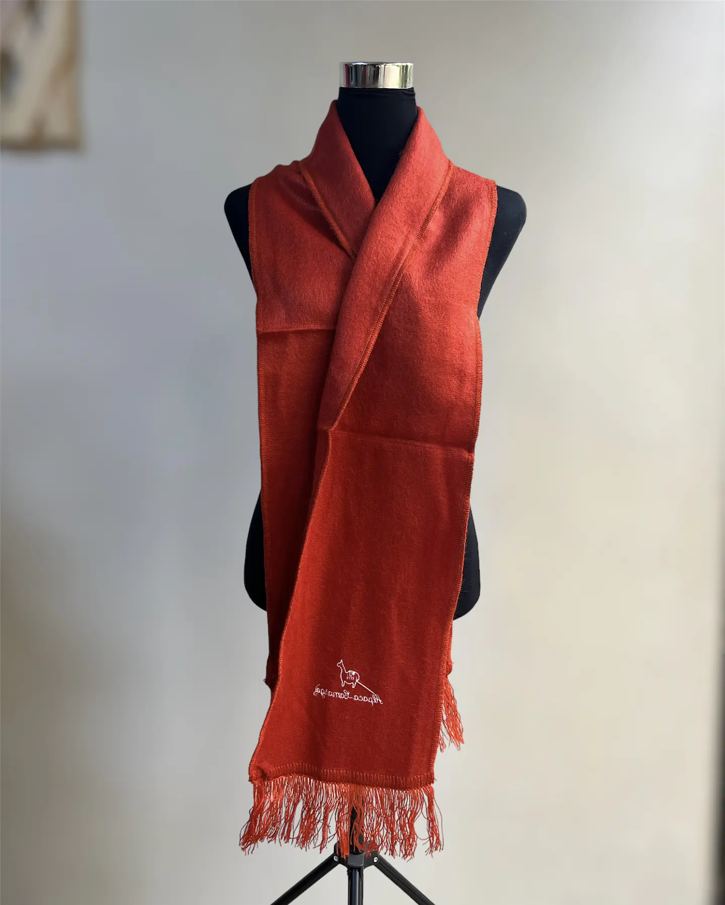 Bufanda Rojo Anaranjado 1
