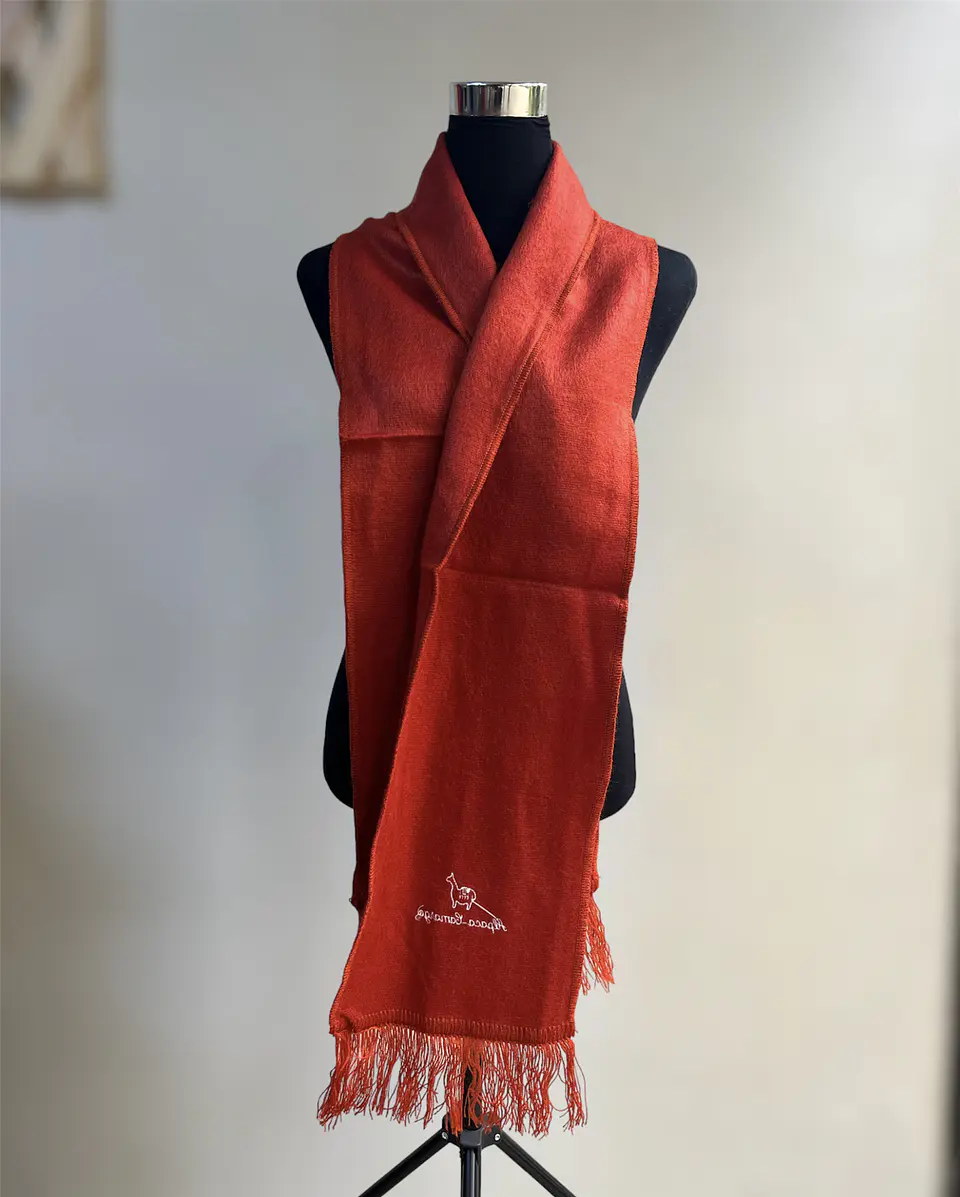 Bufanda Rojo Anaranjado 1