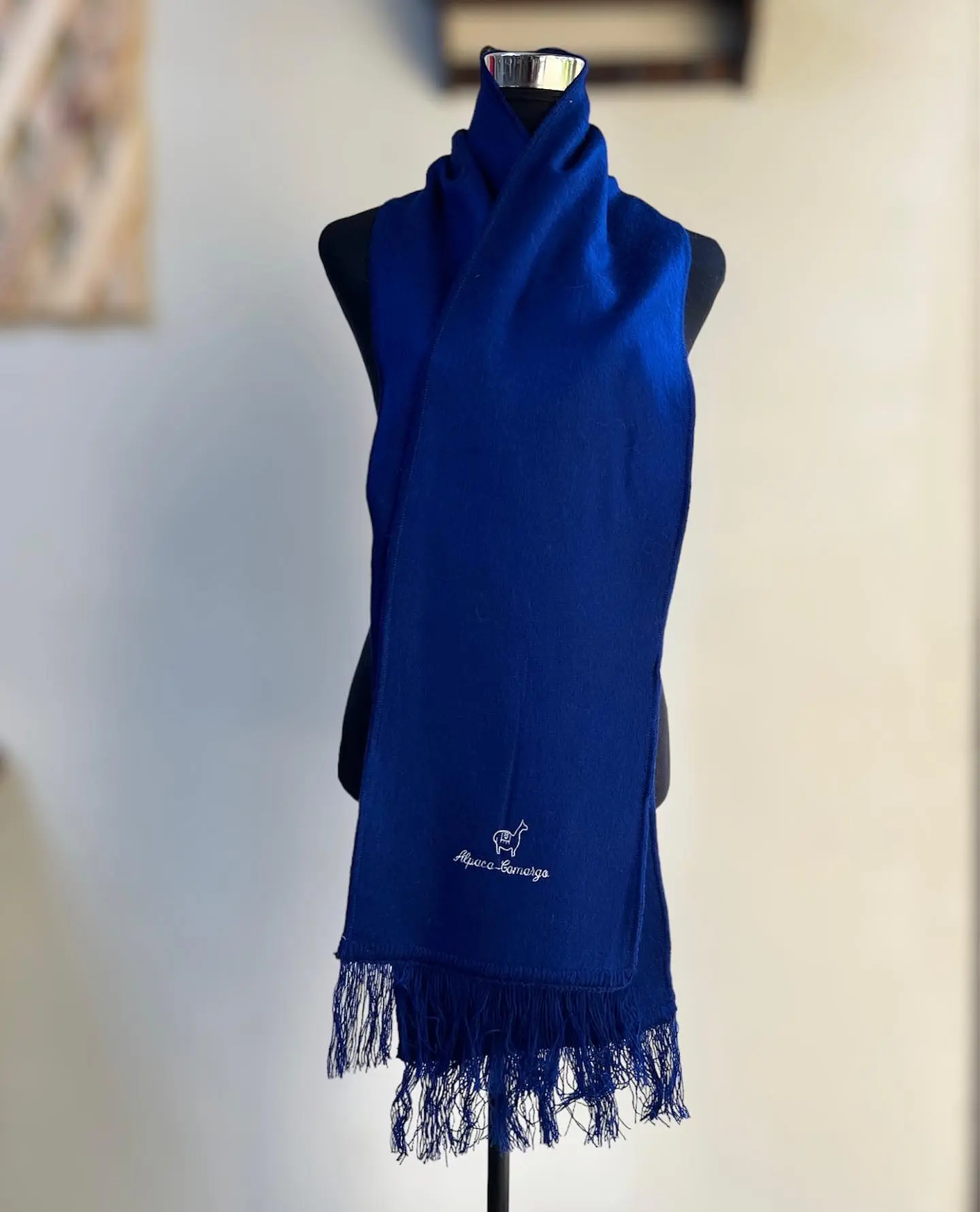 Bufanda Azul 1