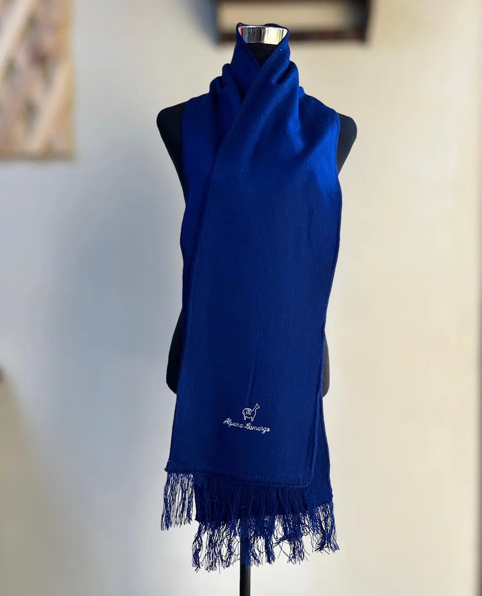 Bufanda Azul 1