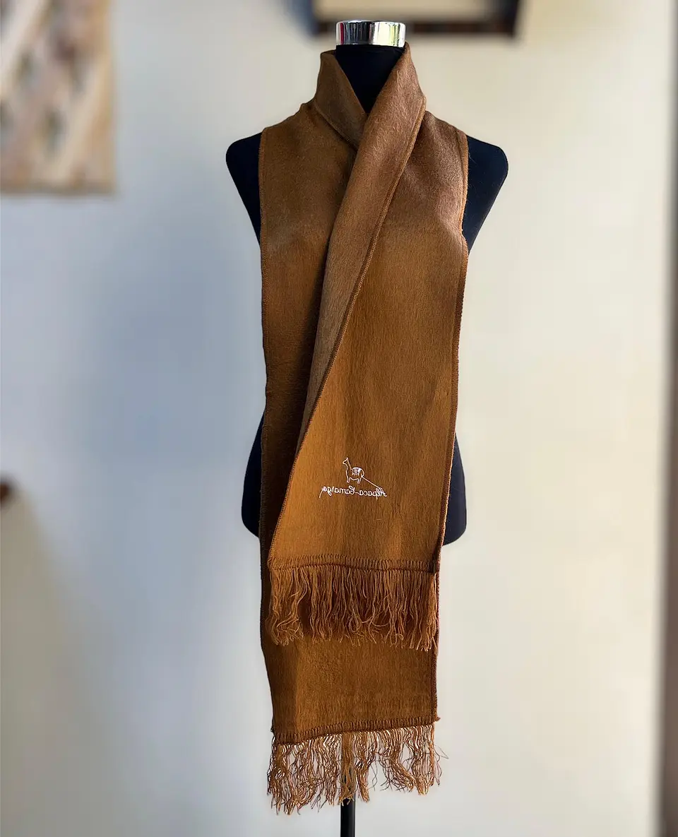 Bufanda Dorada Caramel 1