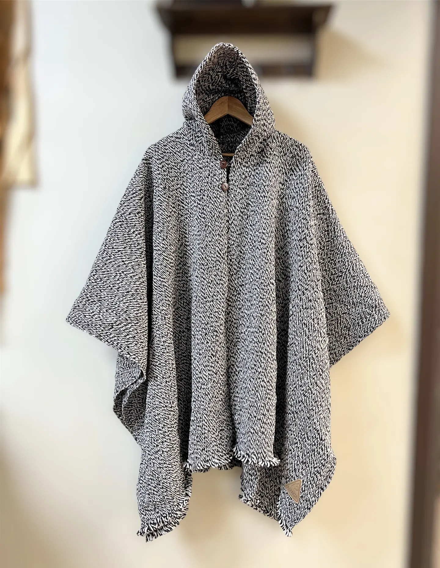 Poncho Premium Lana Torcida Dalmata 1
