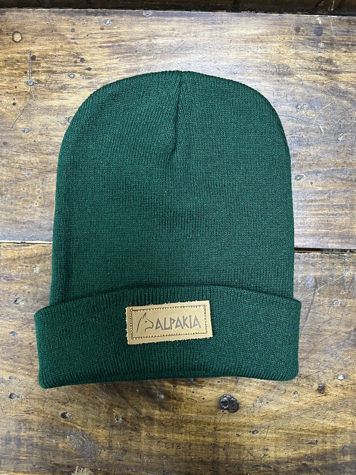 Gorro Alpakia verde 1