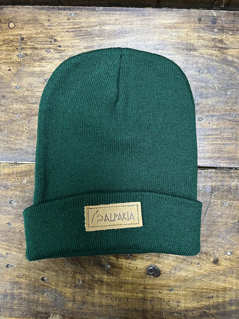 Gorro Alpakia verde 1