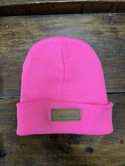 Gorro Alpakia Rosado Fluor