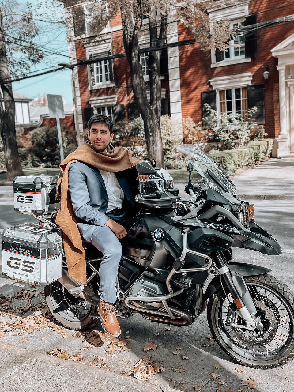 Poncho Premium Camel 2