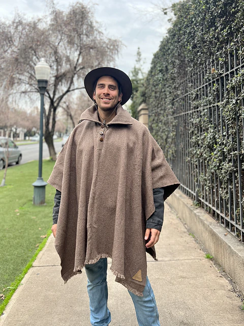 Poncho Premium Castilla Café 