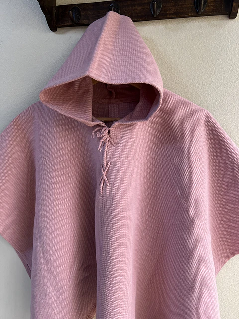 Poncho Exclusivo Niño/a Palo Rosa