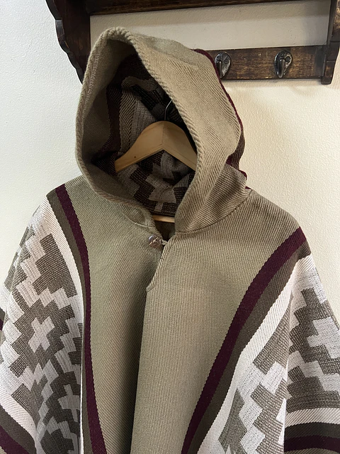 Poncho Araucano Beige