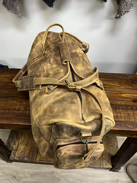 Bolso Alpakia Aviador Grande