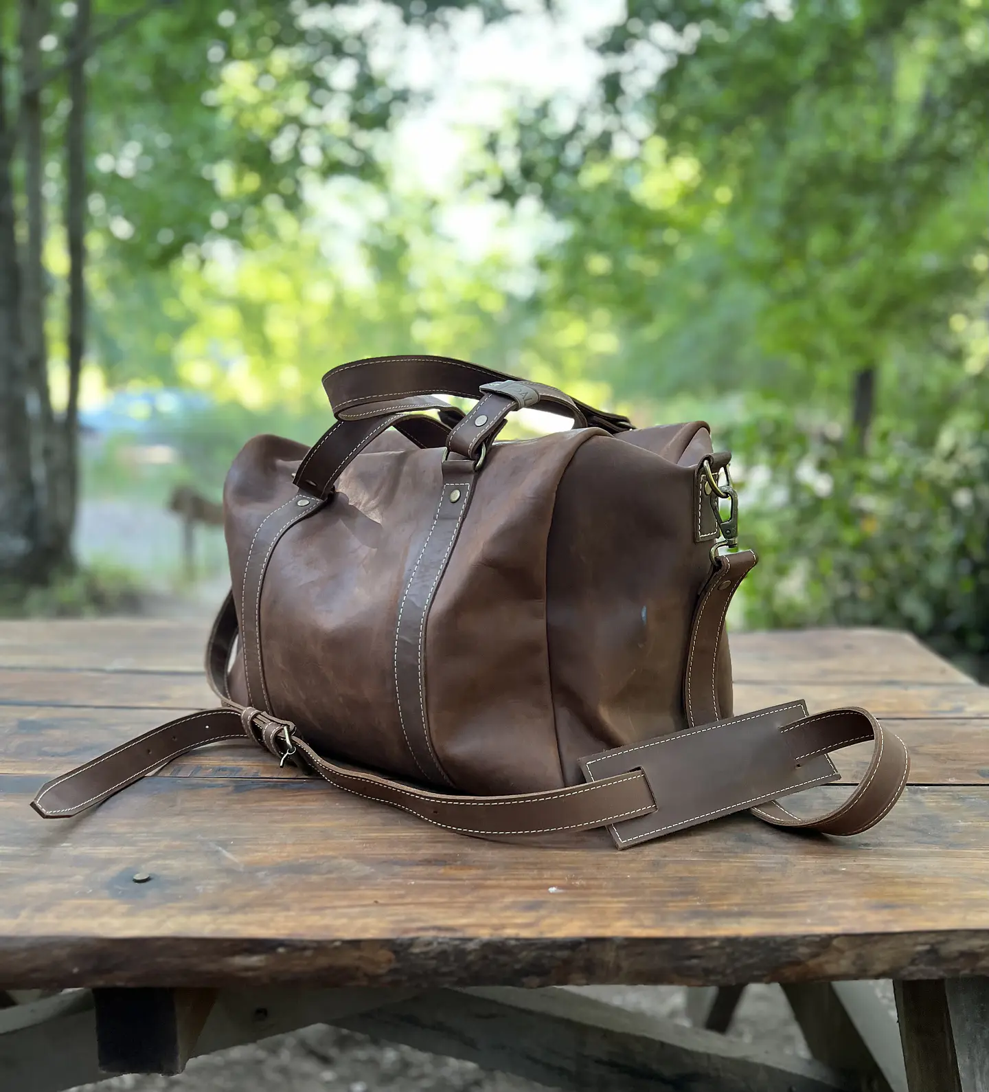 Bolso Alpakia Marrón Mediano 1