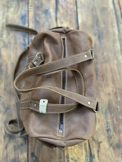 Bolso Alpakia Marrón Mediano