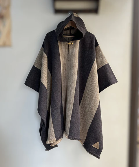 Poncho Exclusivo Rayas