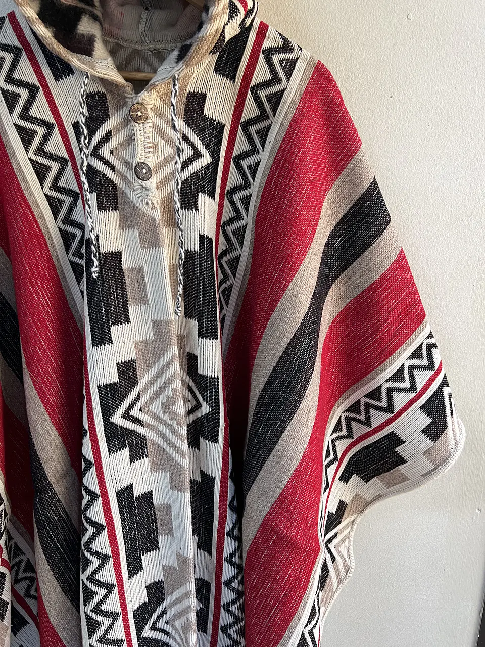 Poncho Telar Fuego 2