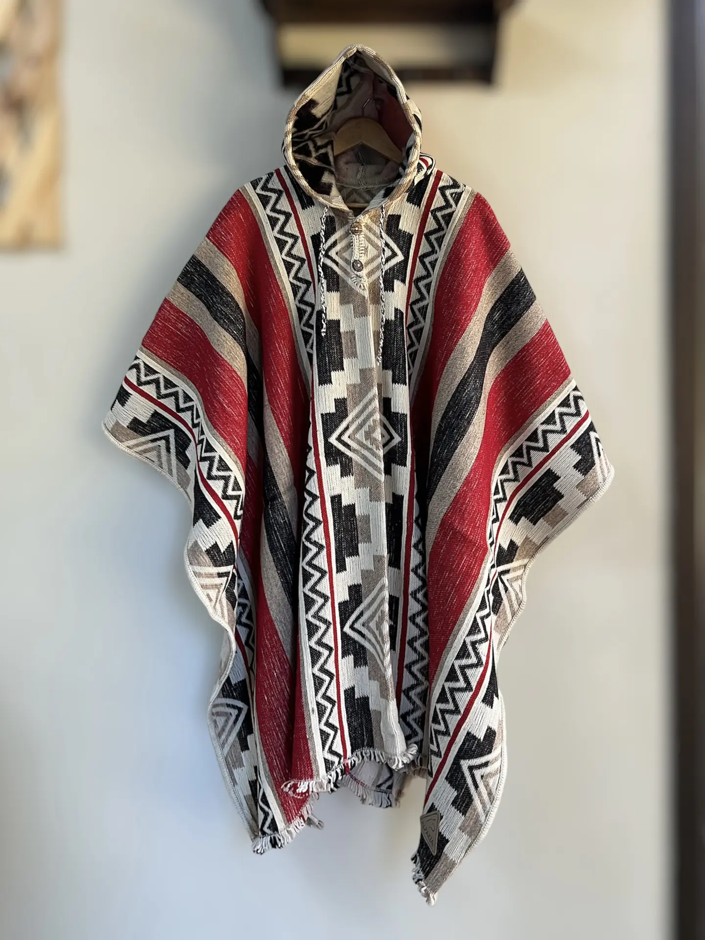 Poncho Telar Fuego 1