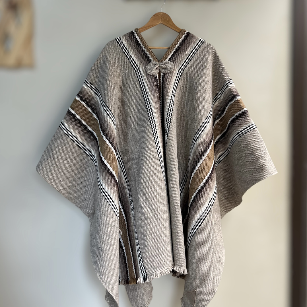 Poncho Premium Tradicional Silver 1