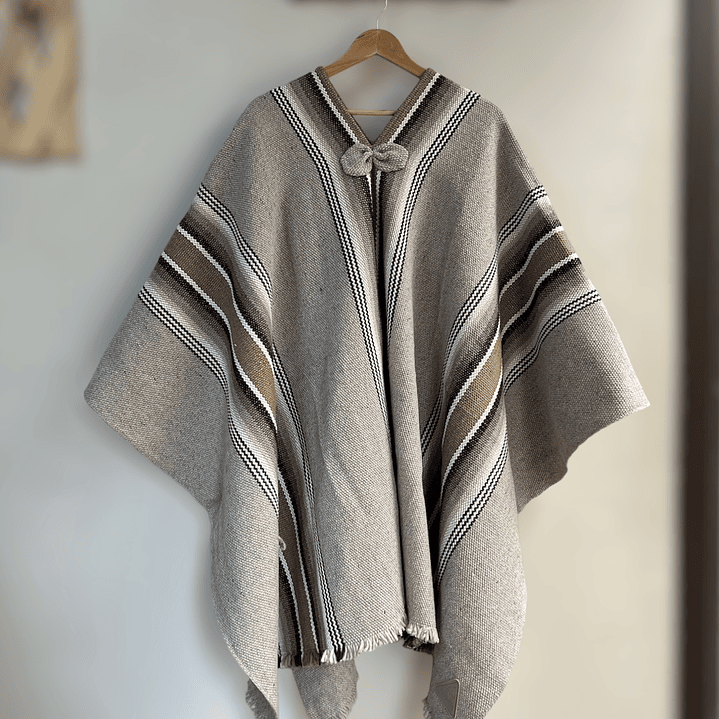 Poncho Premium Tradicional Silver 1