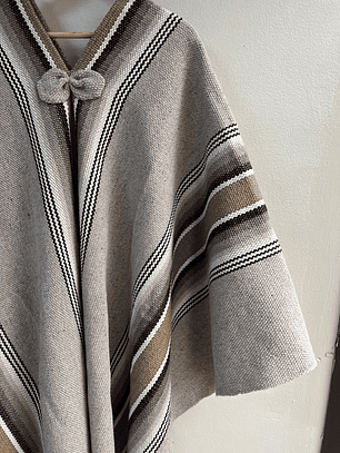 Poncho Premium Tradicional Silver