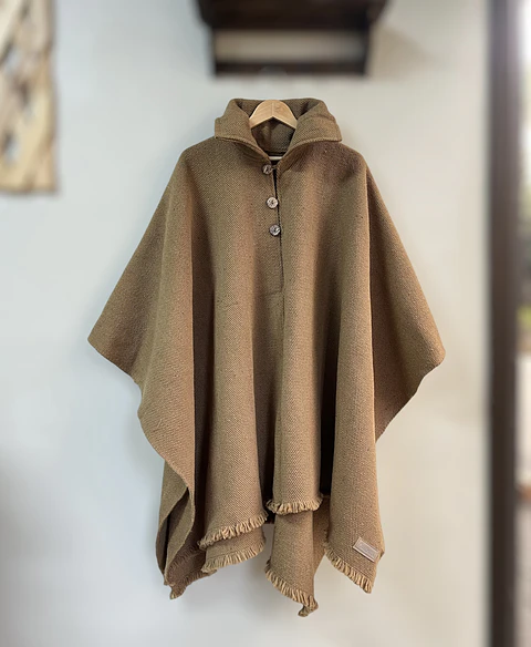 Poncho Camel Castilla Premium