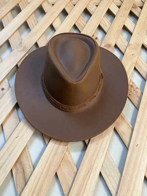 Sombrero Australiano Cuero