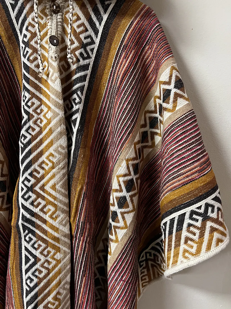 Poncho Telar Vikingo Rayas 2