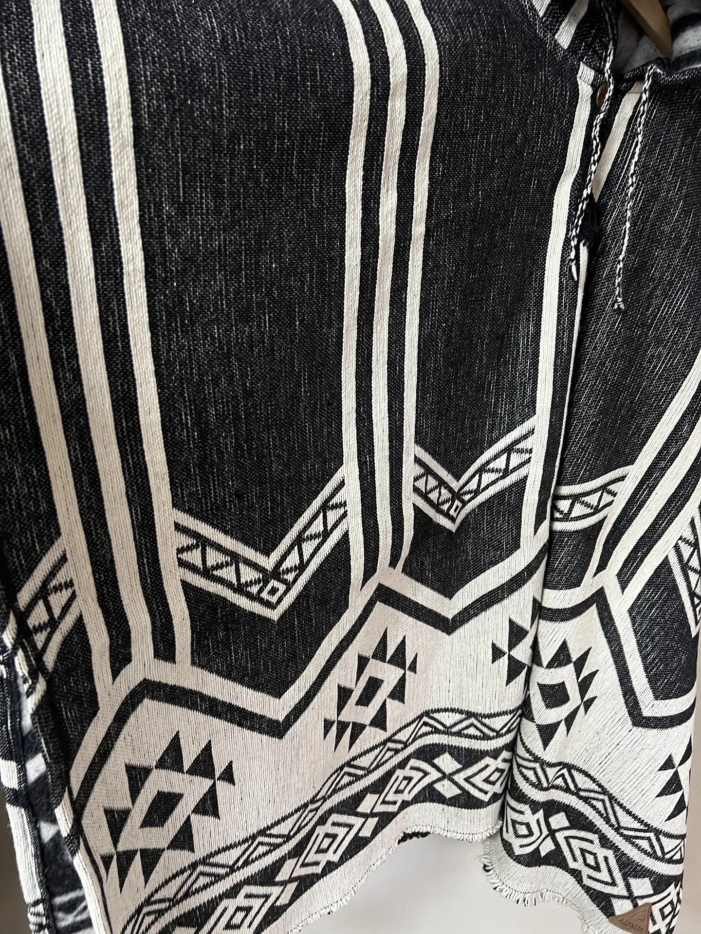 poncho Telar Guerrero Invierno 4