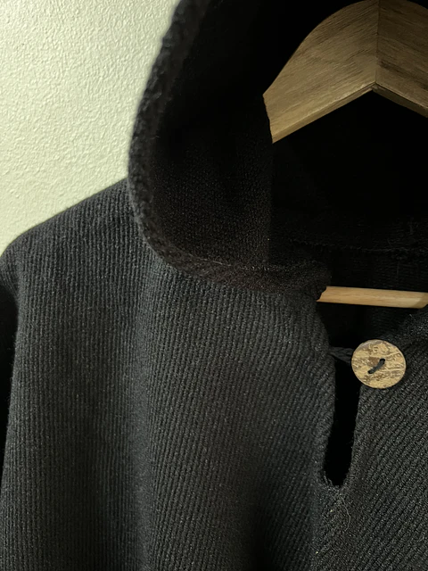 Poncho Liso Full Negro