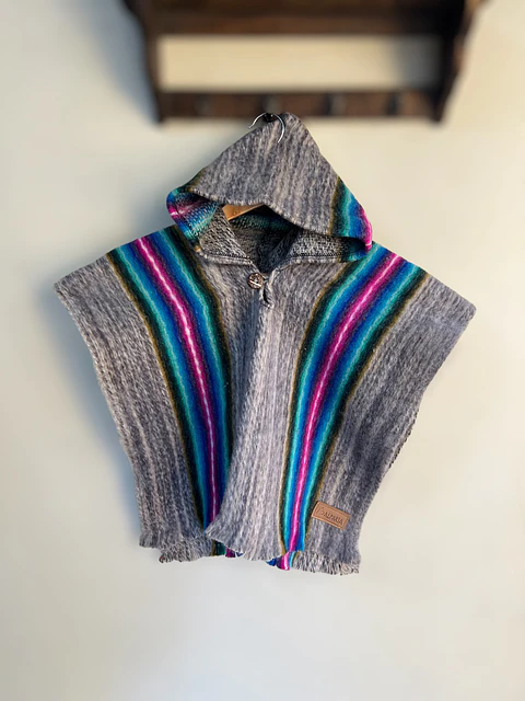 Poncho Niño/a Neon Talla 2 - 4