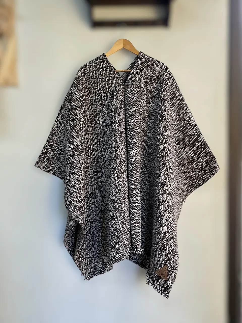 Poncho Premium Tradicional Avellana 1