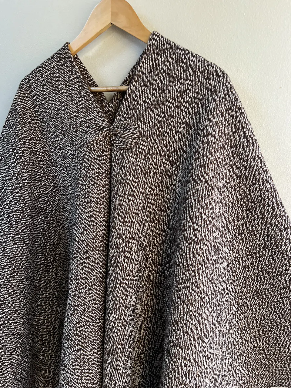 Poncho Premium Tradicional Avellana 2