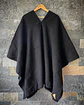 Poncho Premium Tradicional Negro - vignette 1
